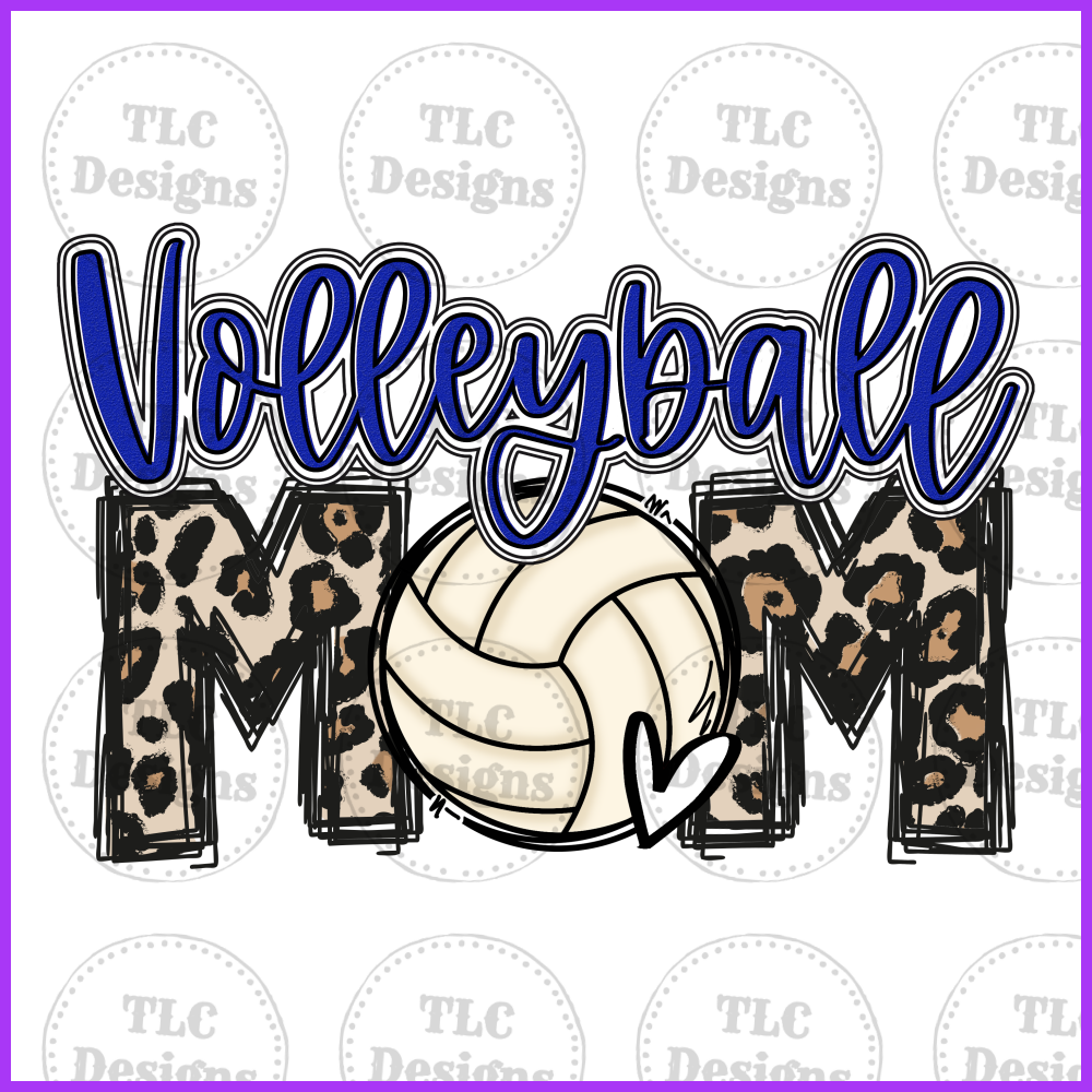 Volleyball Mom V 2 Tlc Designs And Customs Llp 