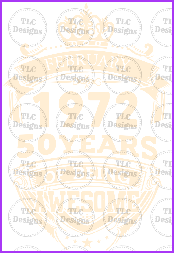 50Myears Of Awesome Full Color Transfers