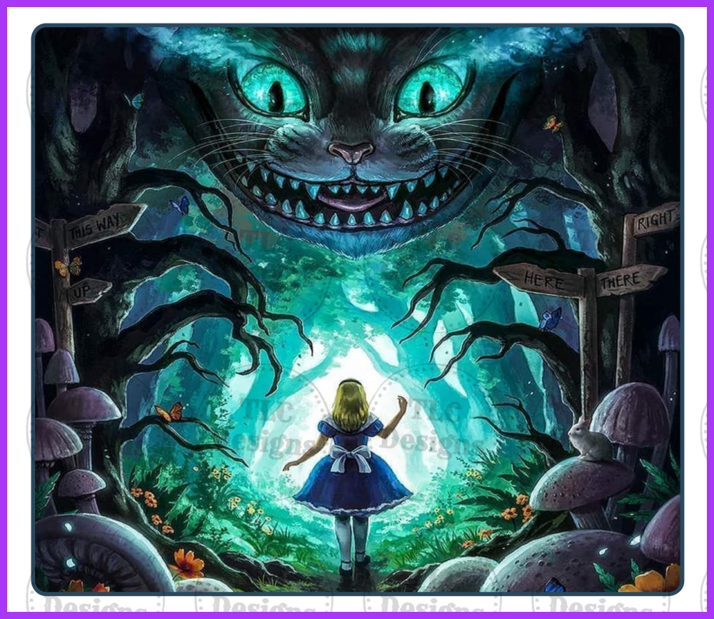 Alice In Wonderland Full Color Transfers