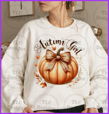 Autumn Girl Full Color Transfers