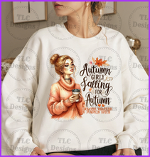 Load image into Gallery viewer, Autumn Girly Falling Full Color Transfers
