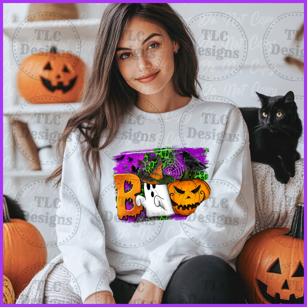 Boo Full Color Transfers