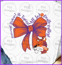 Load image into Gallery viewer, Clemson Tiger Coquette Full Color Transfers
