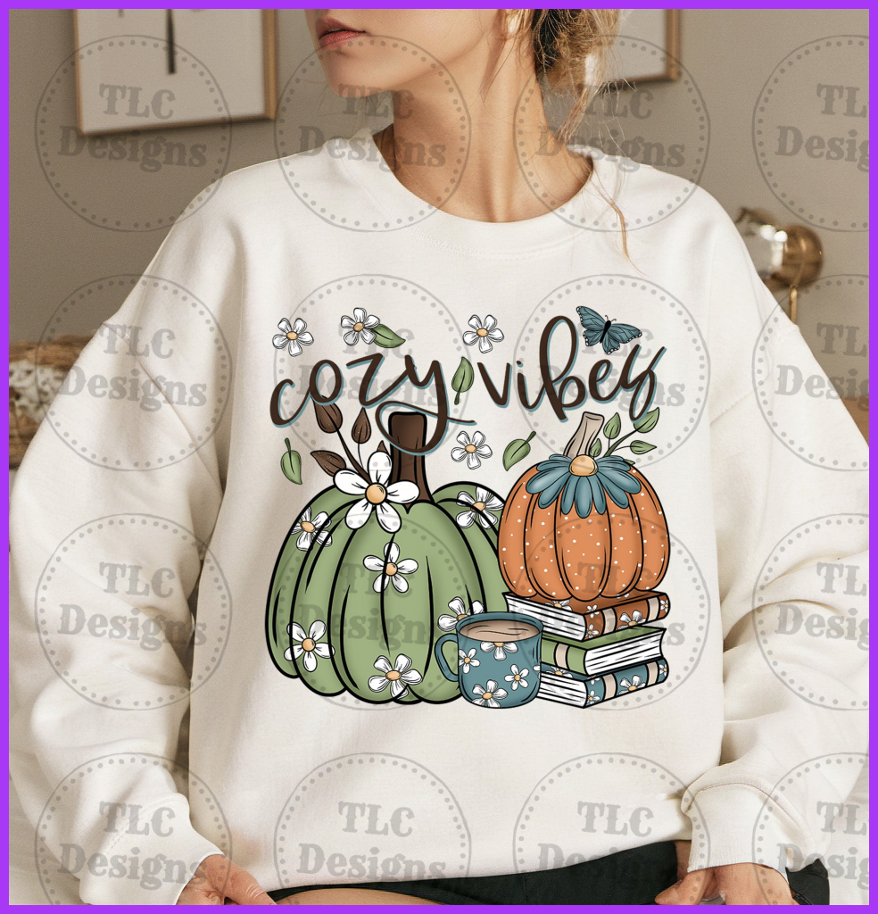 Cozy Vibes Full Color Transfers