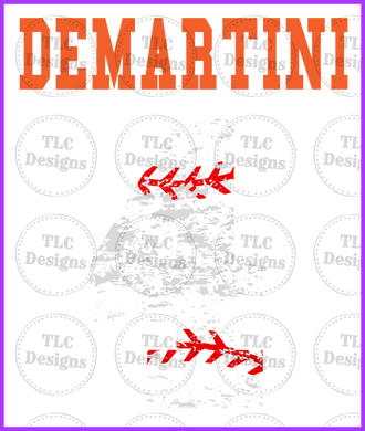 Demartini #4 Full Color Transfers