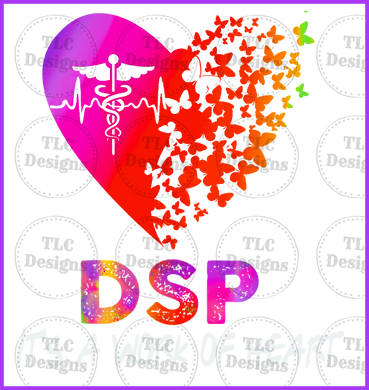 Dsp Its A Work Of Heart Full Color Transfers