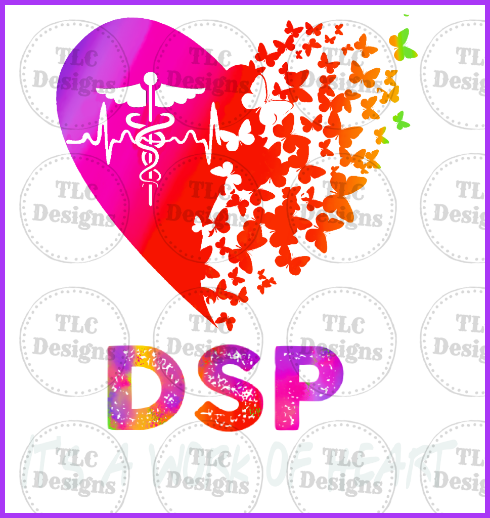 Dsp Its A Work Of Heart Full Color Transfers