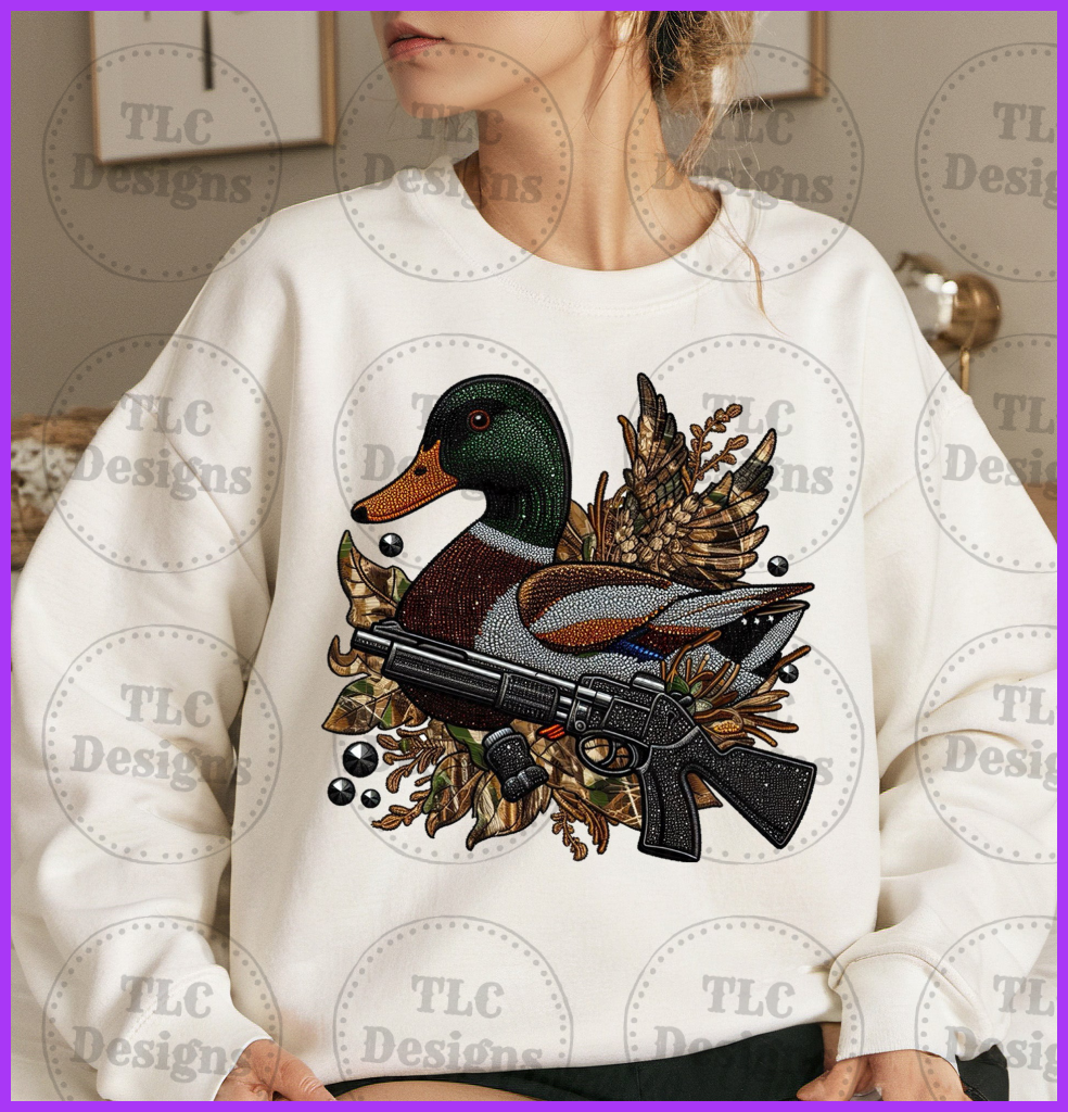 Duck Hunting Full Color Transfers