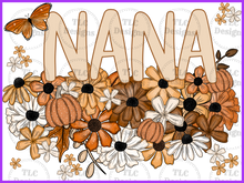 Load image into Gallery viewer, Fall Floral Names Custom Full Color Transfers
