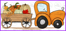 Load image into Gallery viewer, Fall Tractor Full Color Transfers
