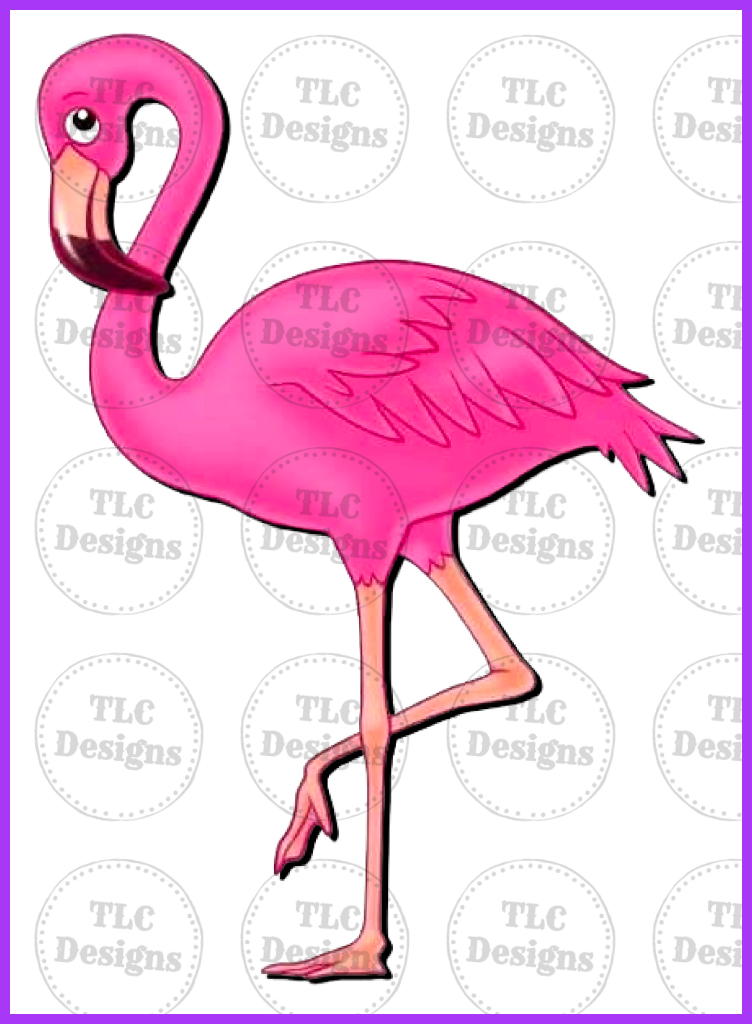 Flamingo Full Color Transfers