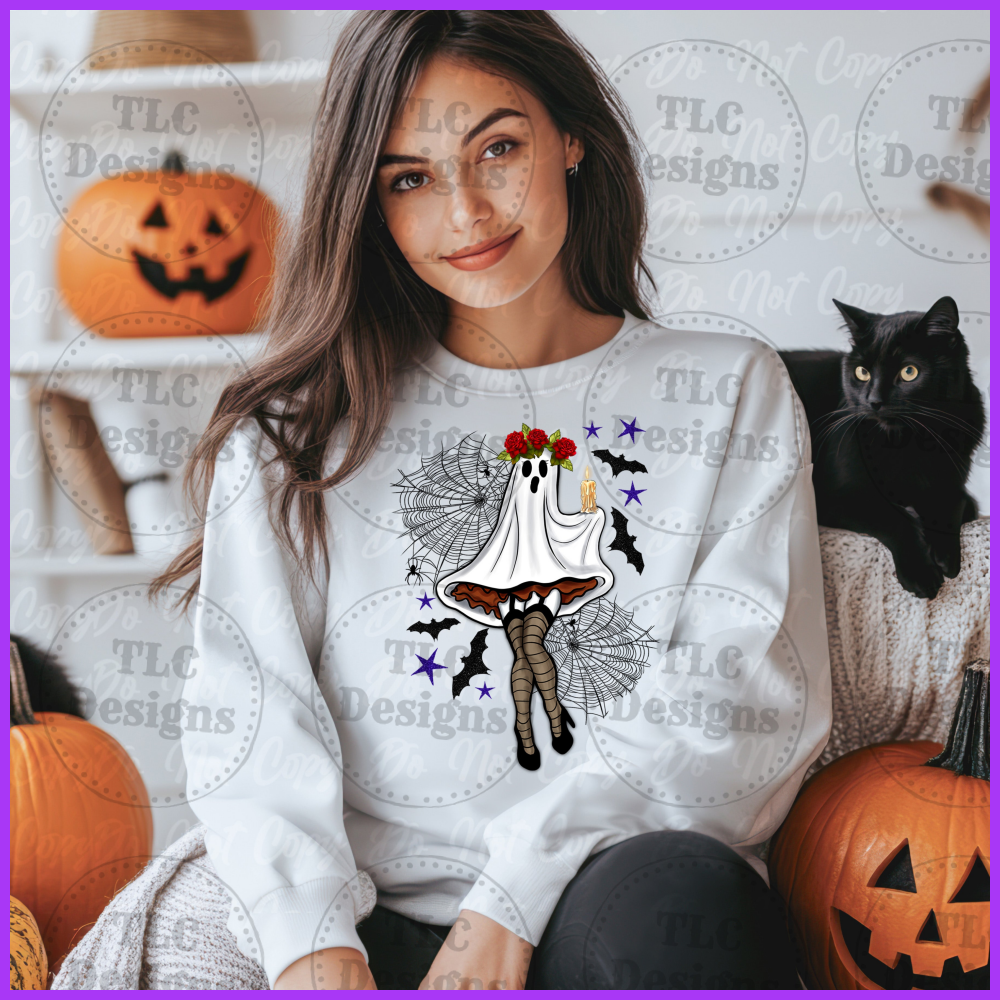 Freak Ghost Halloween Full Color Transfers