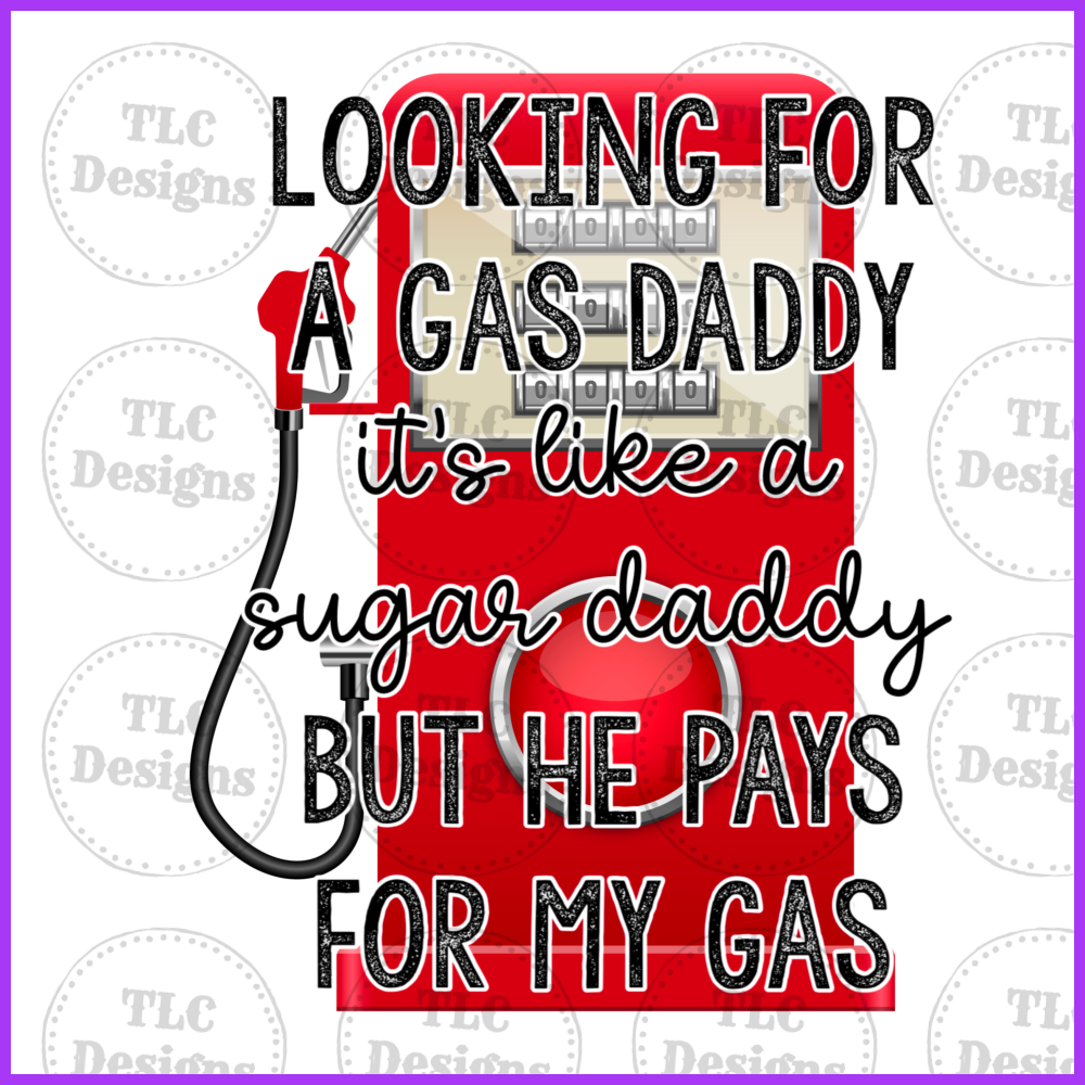 Gas Daddy Full Color Transfers