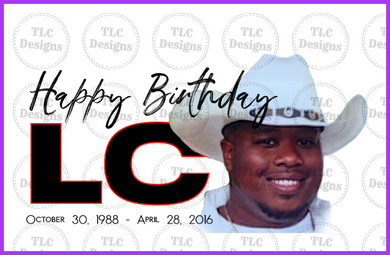 Happy Birthday Lc Full Color Transfers