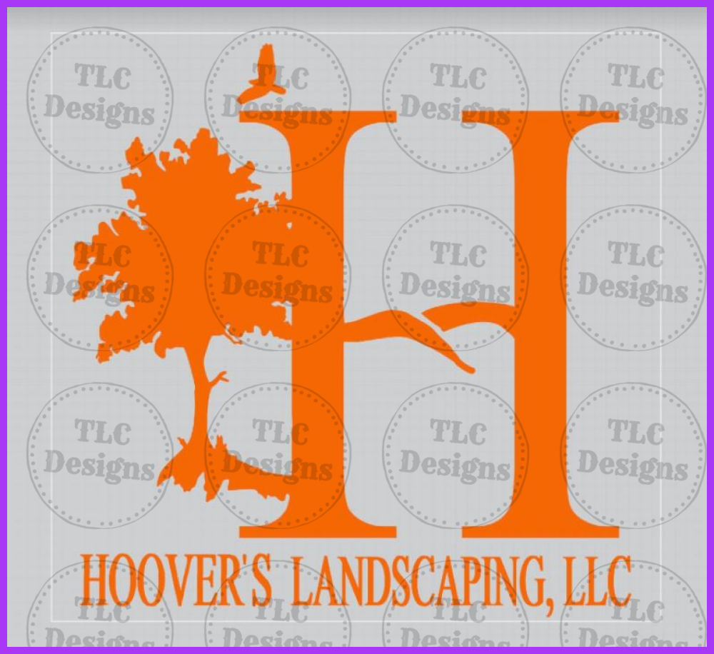 Hoovers Landscaping Full Color Transfers