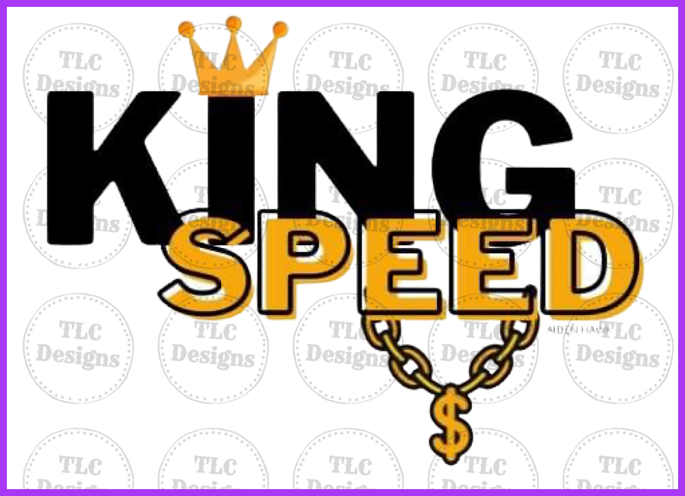 King Speed Full Color Transfers