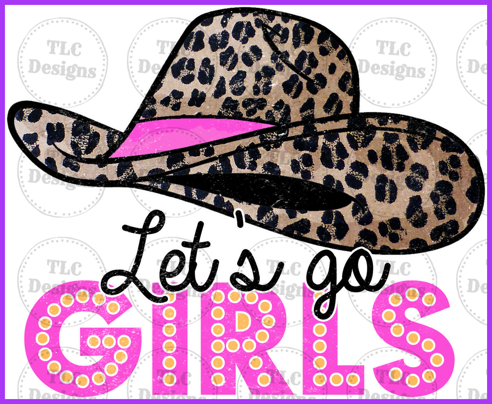 Lets Go Girls Full Color Transfers