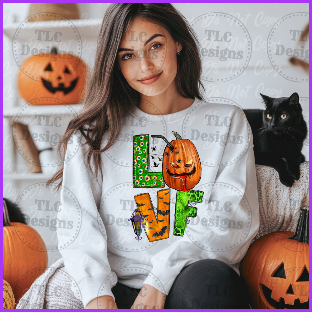 Love Halloween Full Color Transfers