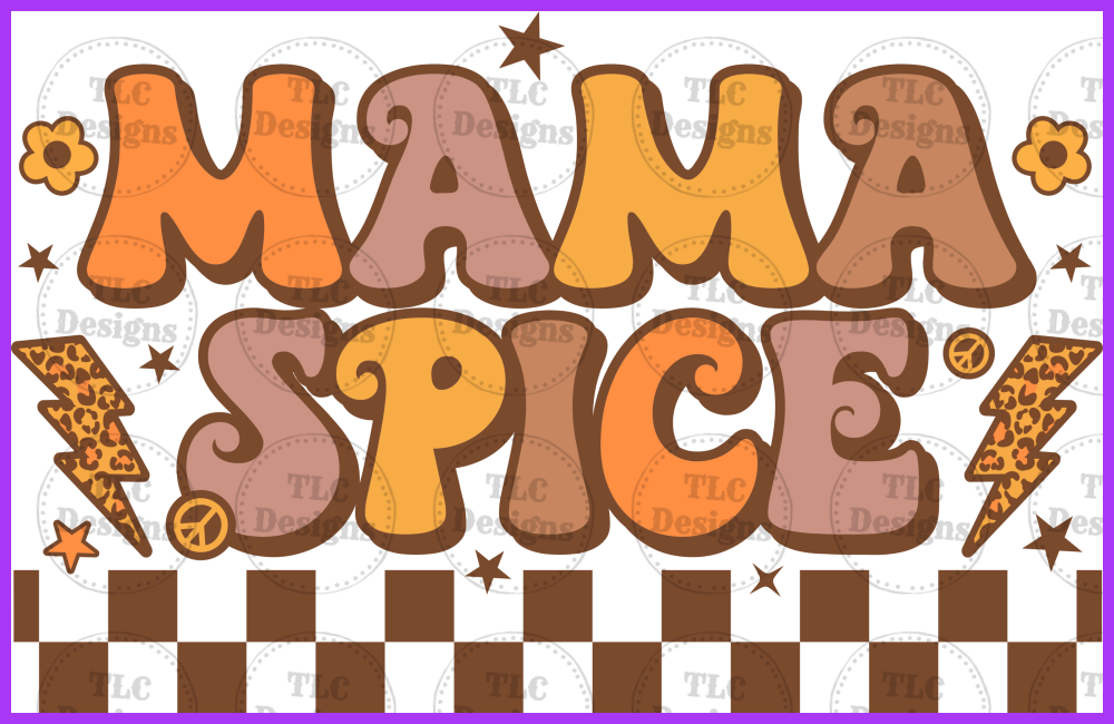 Mama Spice Full Color Transfers