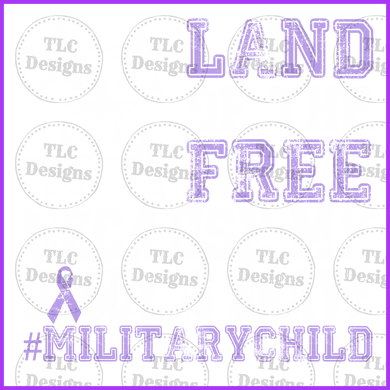 #Militarychild Full Color Transfers