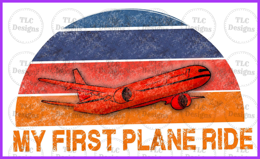 My First Plane Ride Full Color Transfers
