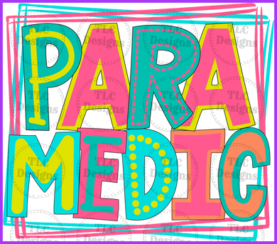 Paramedic Full Color Transfers