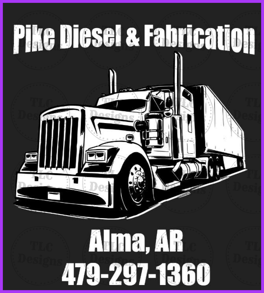 Pike Diesel Backs And Pockets Full Color Transfers
