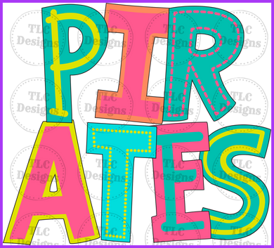 Pirates Full Color Transfers