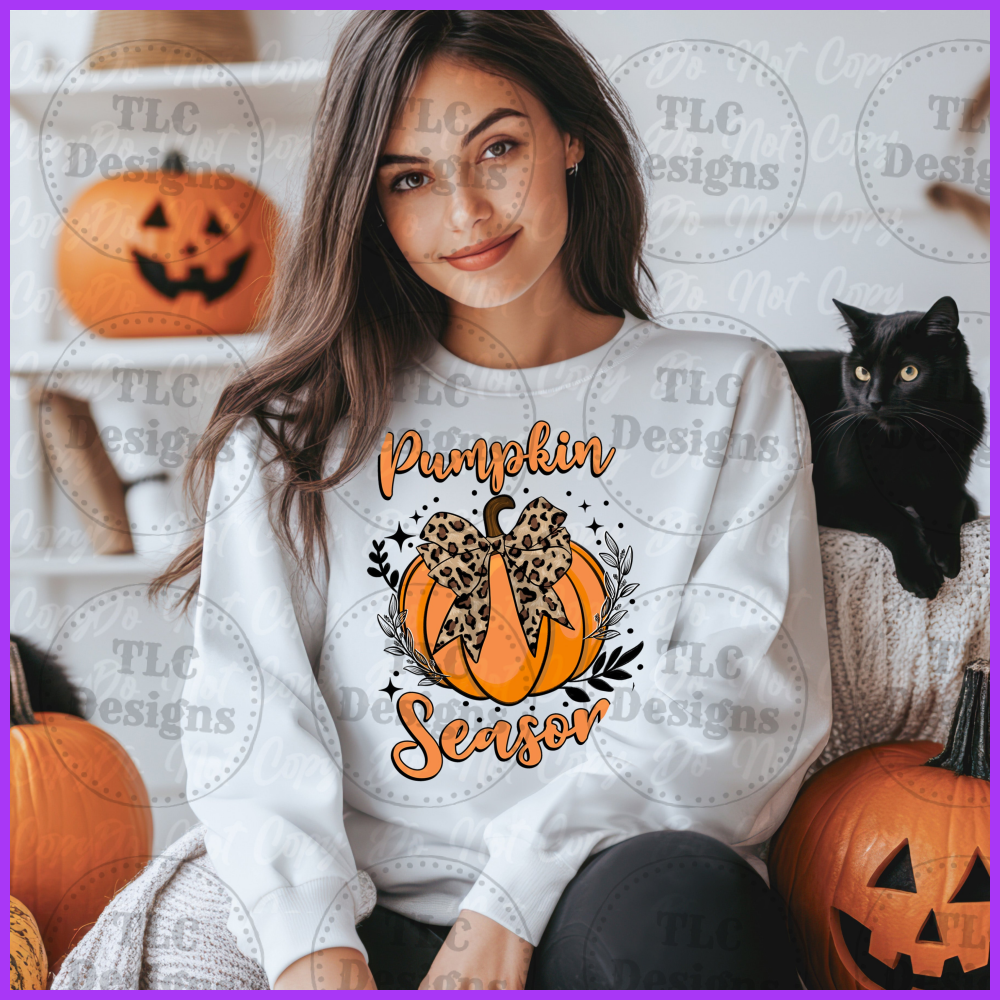 Pumpkin Season Full Color Transfers