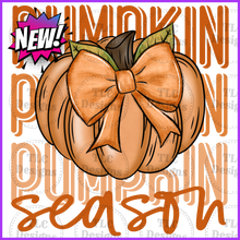 Load image into Gallery viewer, Pumpkin Season Stacked Full Color Transfers
