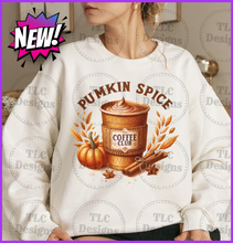 Load image into Gallery viewer, Pumpkin Spice Coffee Club Full Color Transfers
