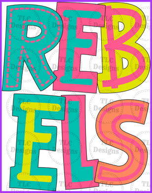 Rebels Full Color Transfers