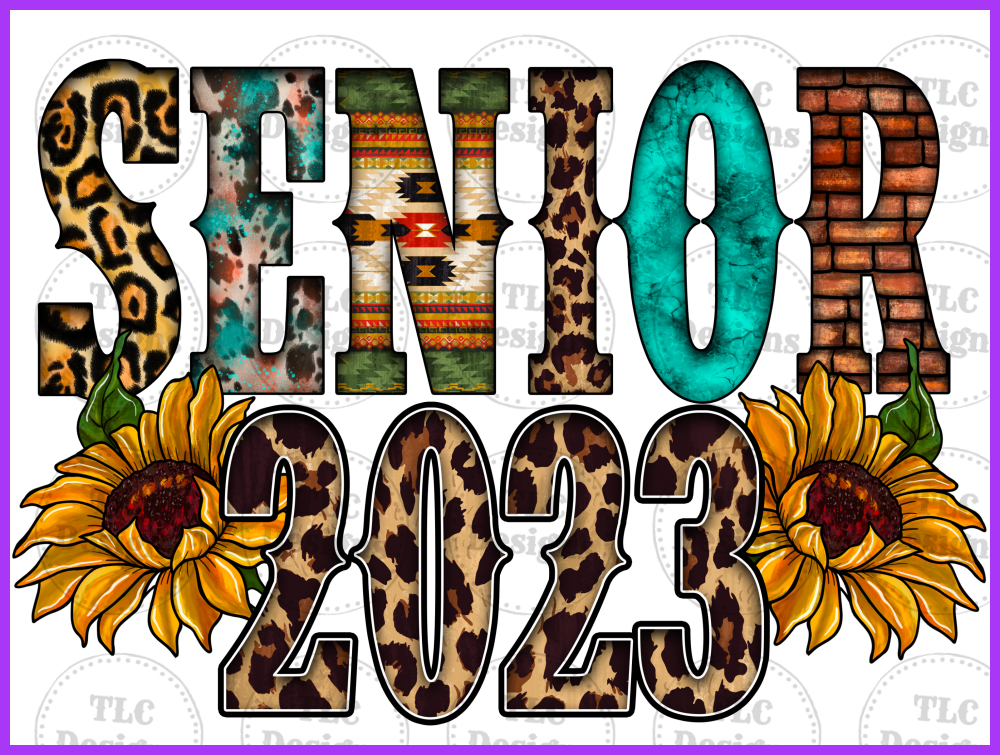 Senior 2023 Full Color Transfers