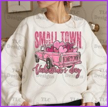 Load image into Gallery viewer, Small Town Valentines Day Truck Full Color Transfers
