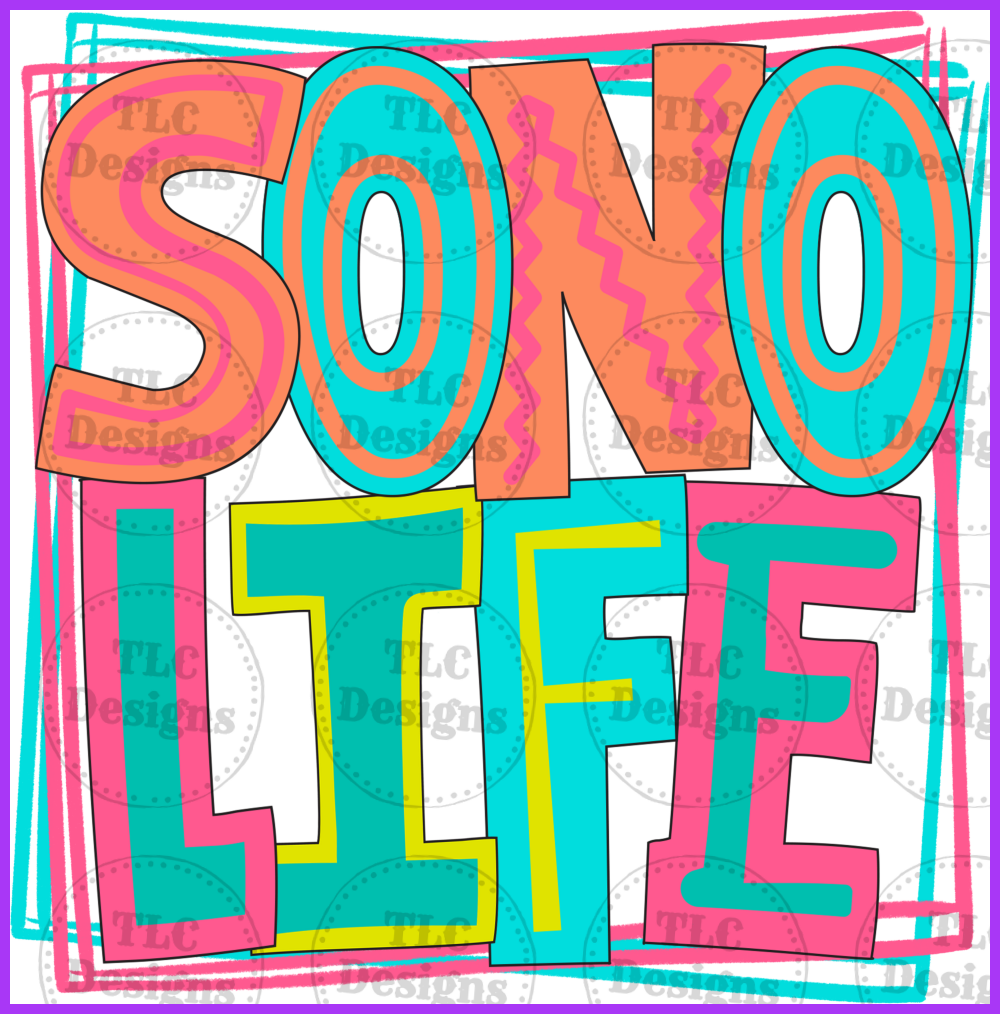 Sono Life Full Color Transfers