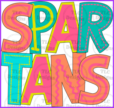 Spartans Full Color Transfers