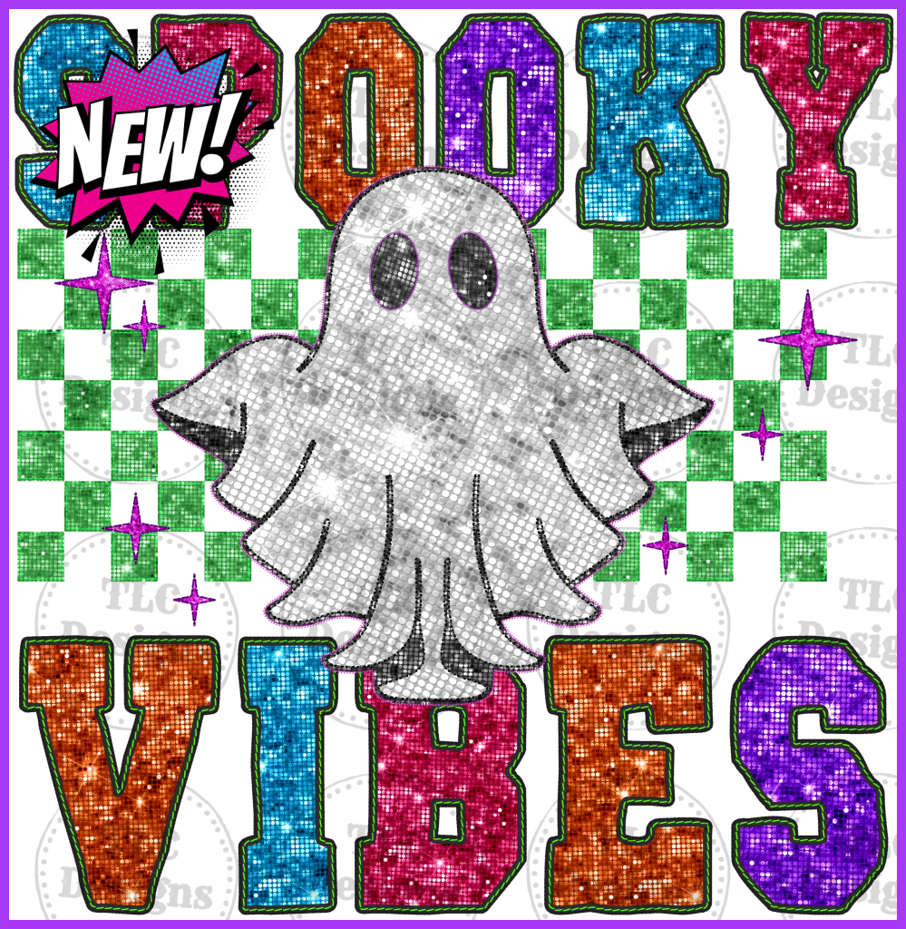 Spooky Vibes Full Color Transfers