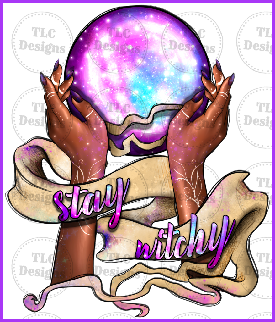 Stay Witchy Full Color Transfers