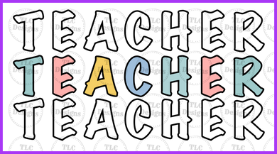 Teacher Full Color Transfers