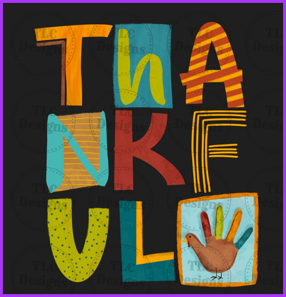 Thankful Full Color Transfers