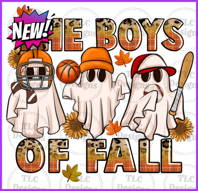 The Boys Of Fall Full Color Transfers