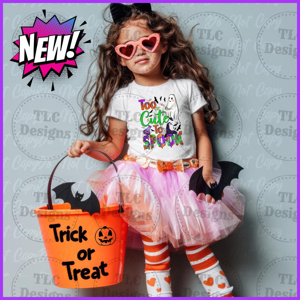 Too Cute To Spook Full Color Transfers