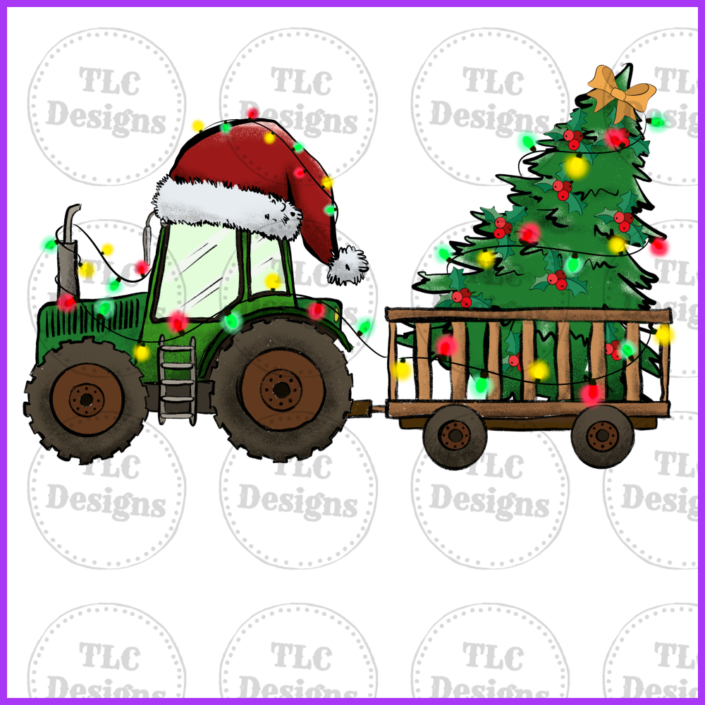 Tractor Lights Full Color Transfers