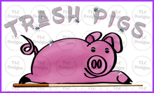 Load image into Gallery viewer, Trash Pigs Custom Full Color Transfers
