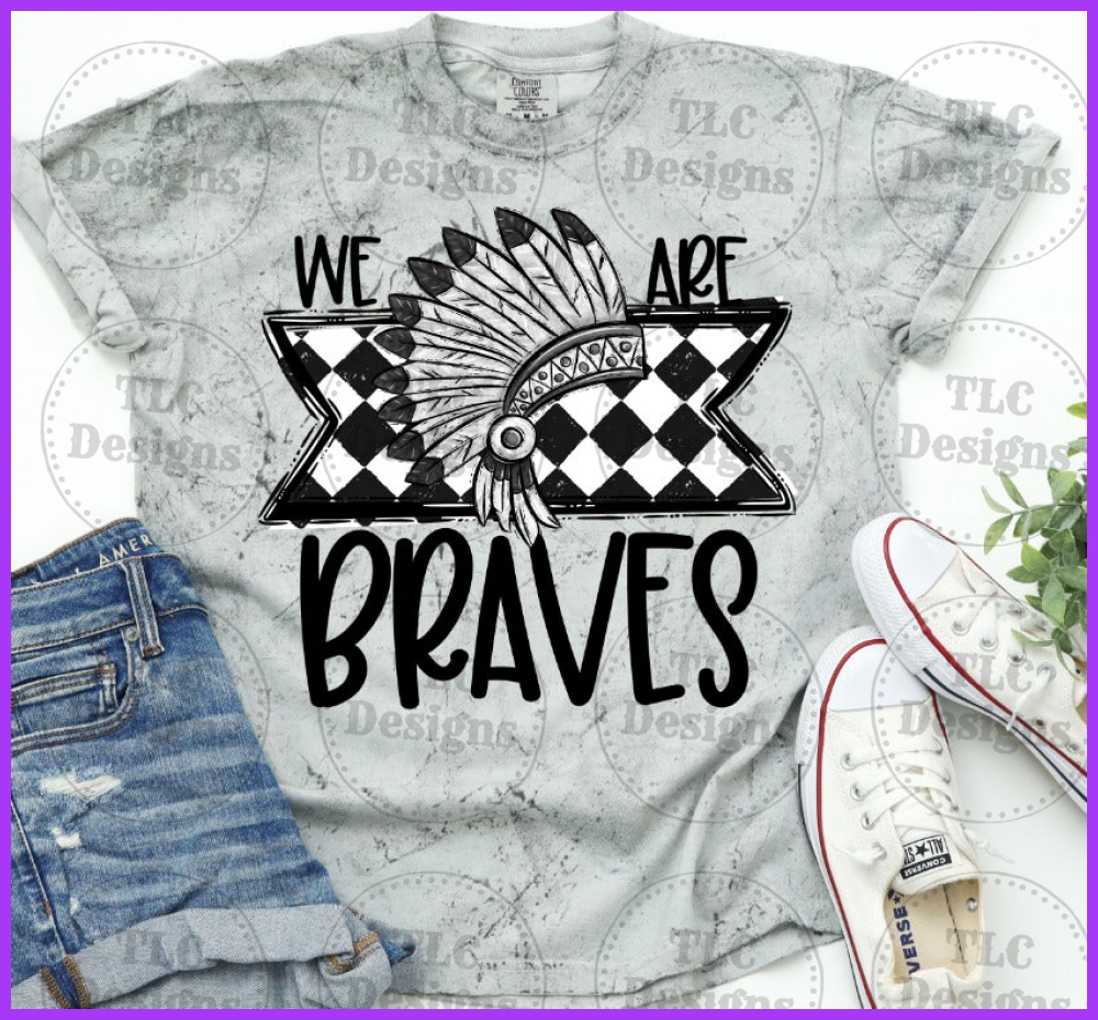 We Are Braves Full Color Transfers