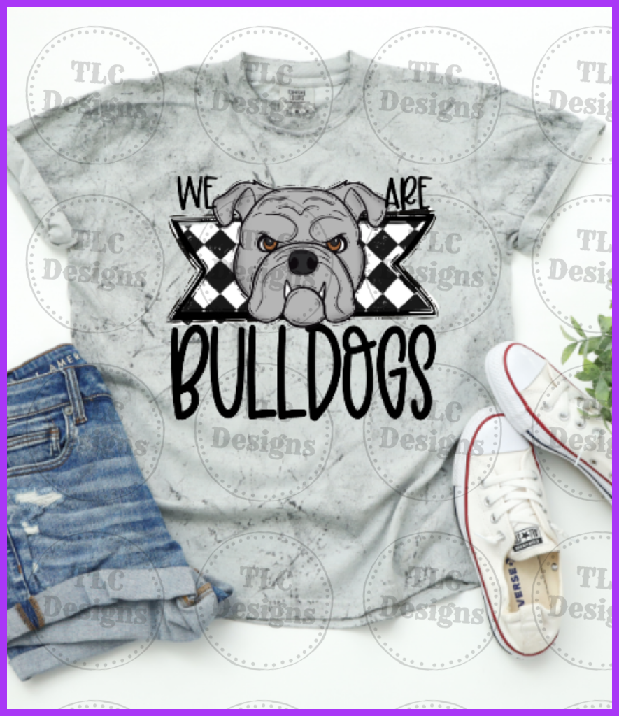 We Are Bulldogs Full Color Transfers