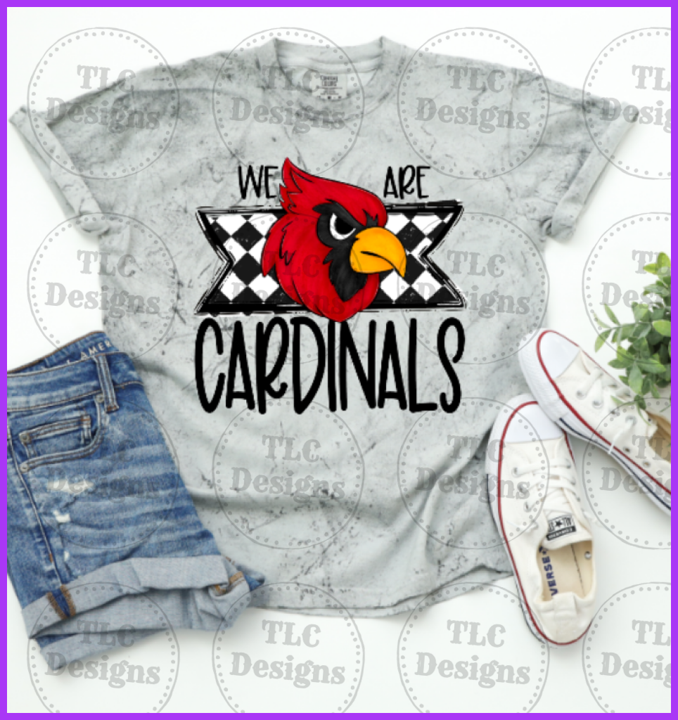 We Are Cardinals Full Color Transfers