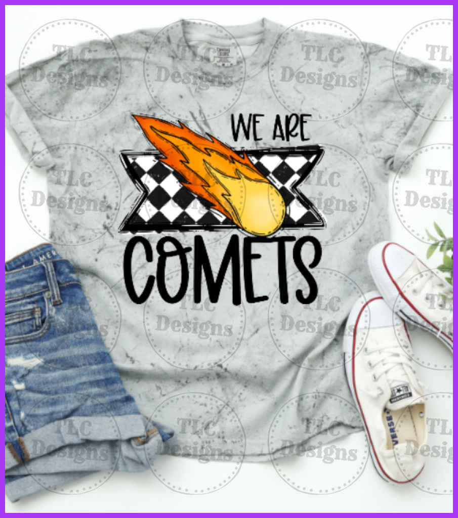 We Are Comets Full Color Transfers