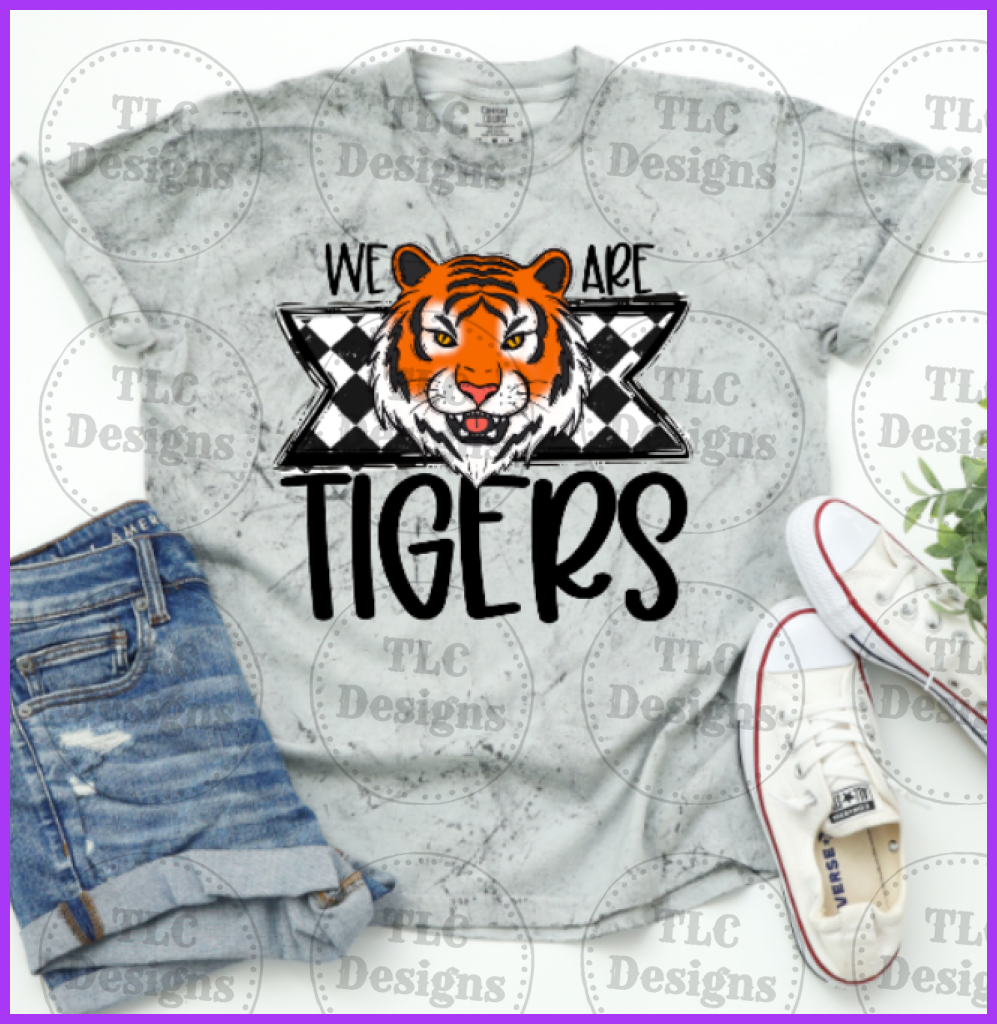 We Are Tigers Full Color Transfers