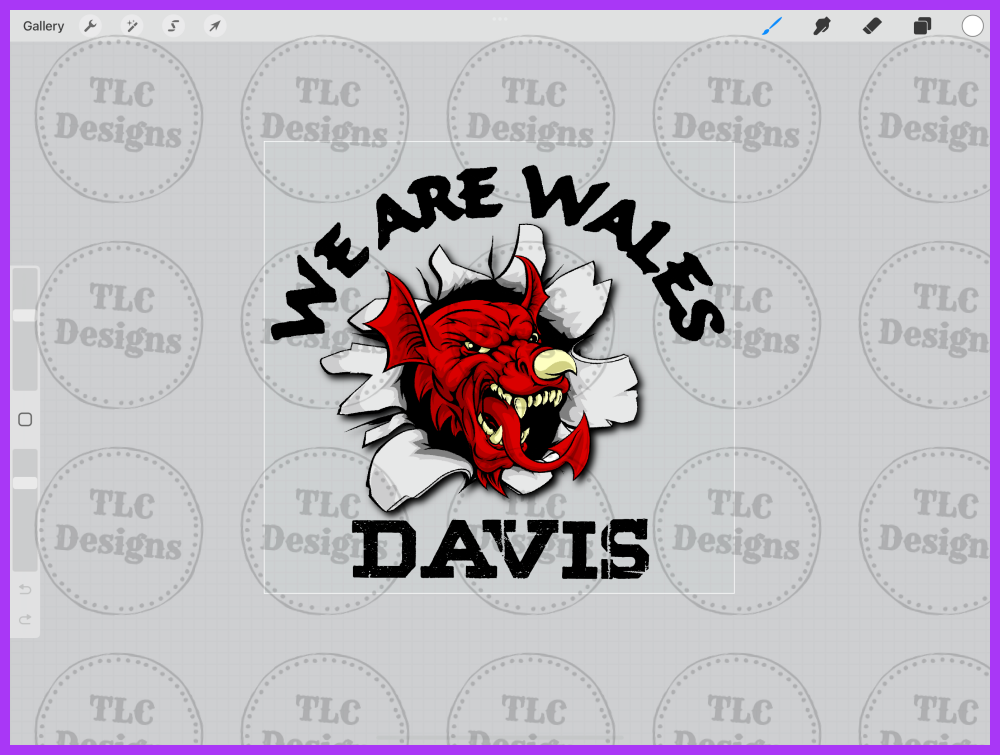 We Are Wales Full Color Transfers